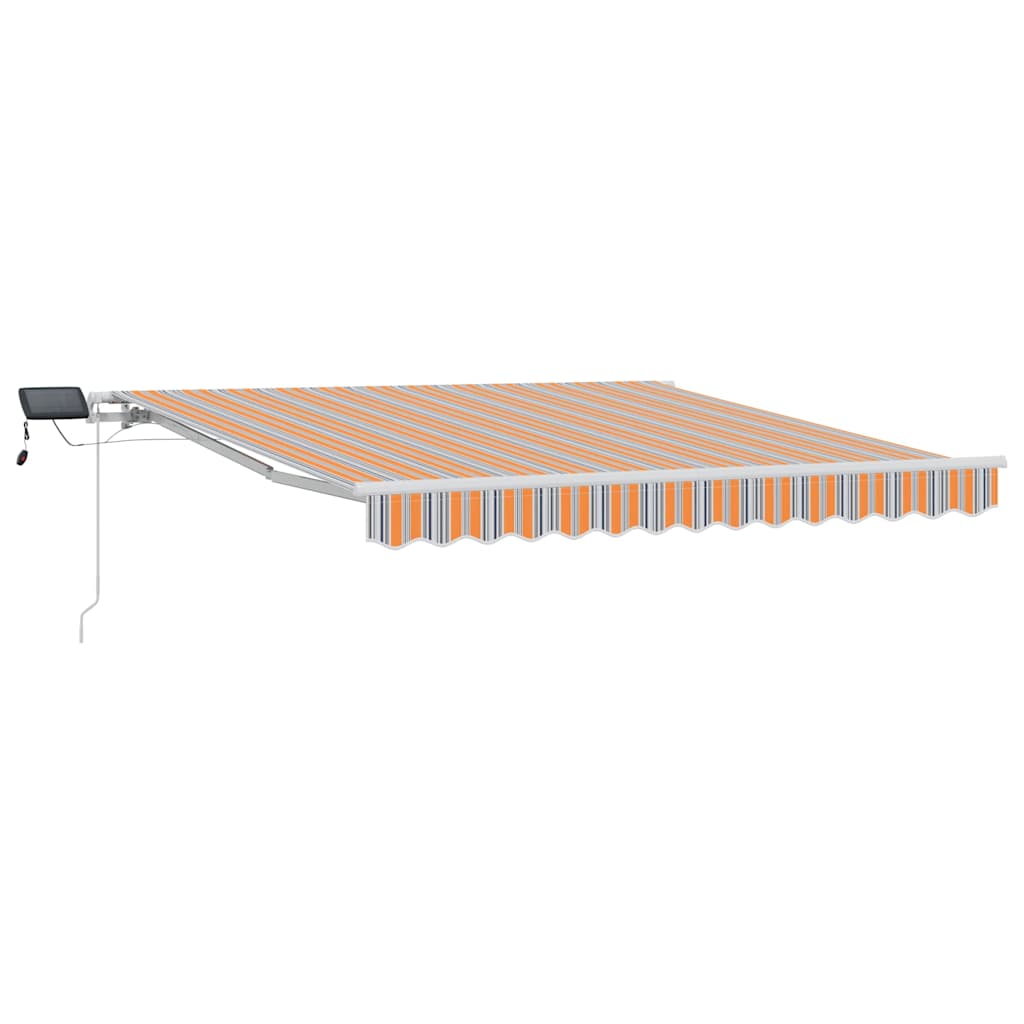 Retractable Awning with Manual Multicolour 300 x 250 cm Fabric