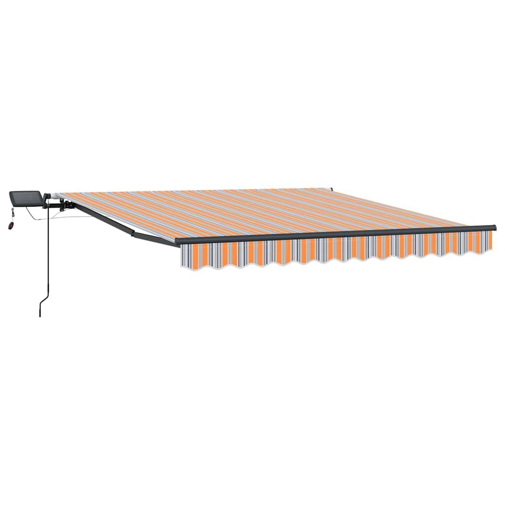 Retractable Awning Manual Multicolour 300 x 250 cm Fabric
