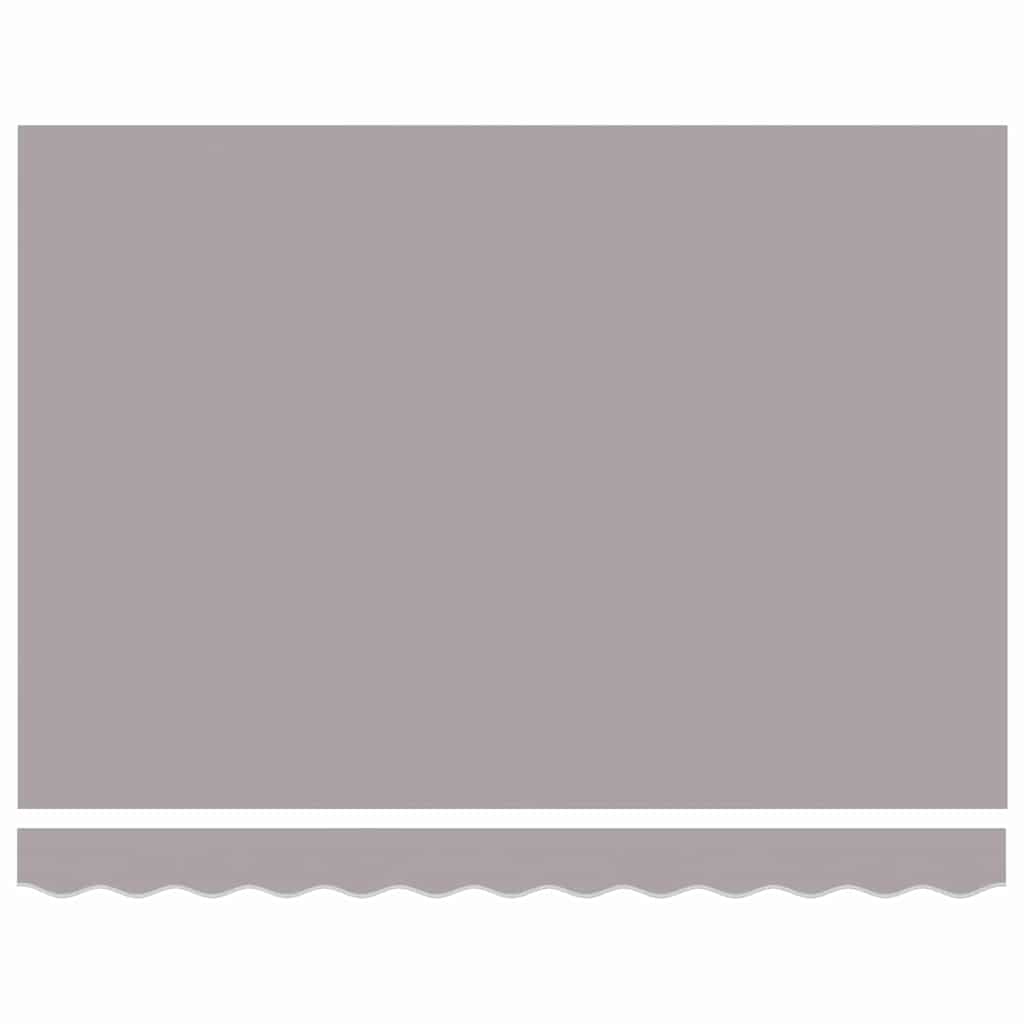Retractable Awning Manual Light Grey 300x250 cm Fabric