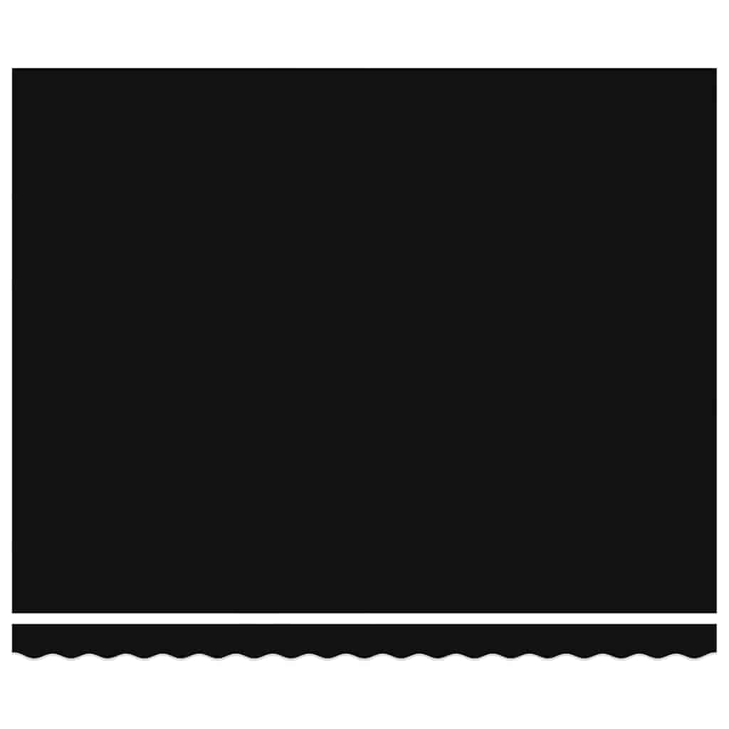 Retractable Awning Manual Black 400 x 300 cm Fabric