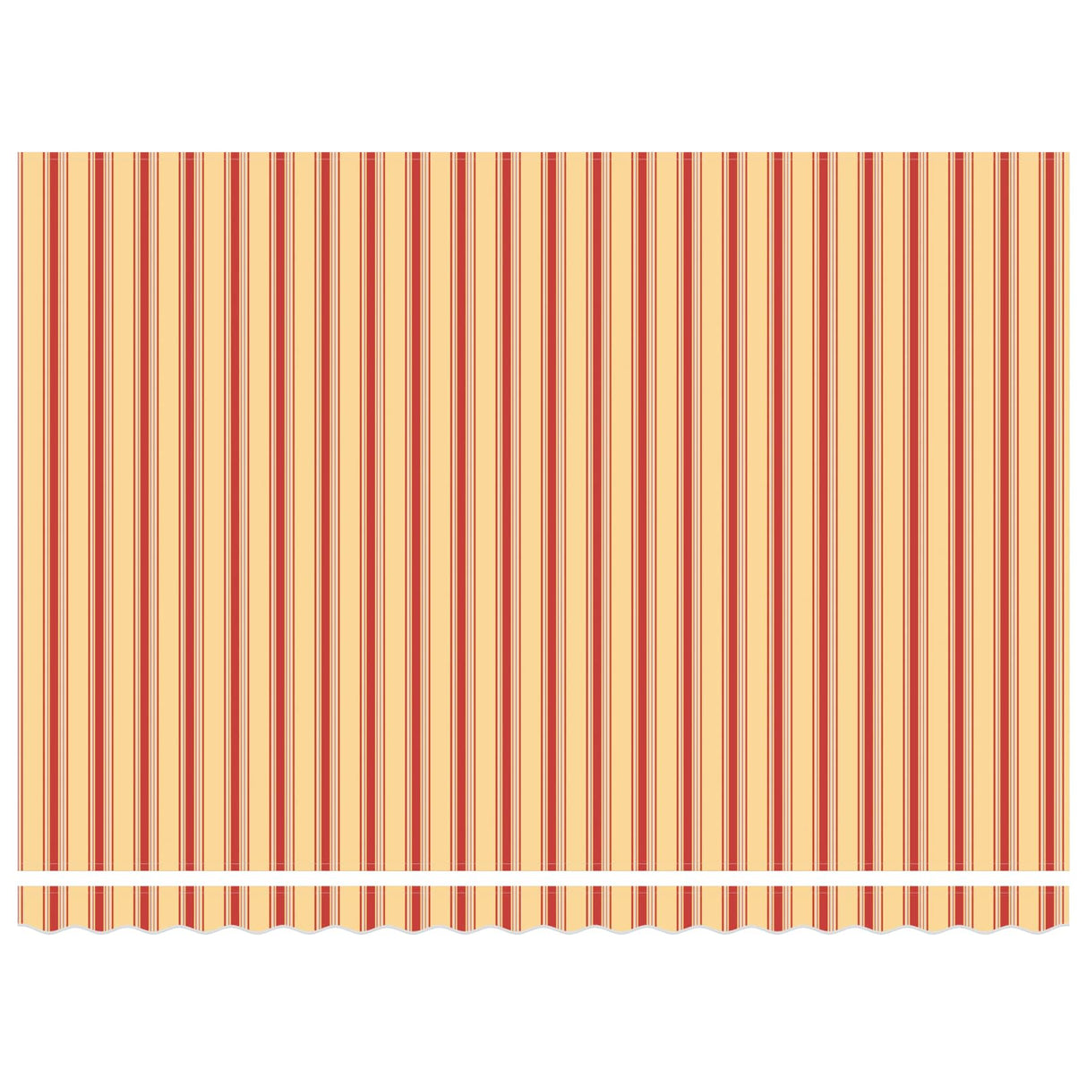 Retractable Awning Manual Yellow and orange 450 x 350 cm Fabric