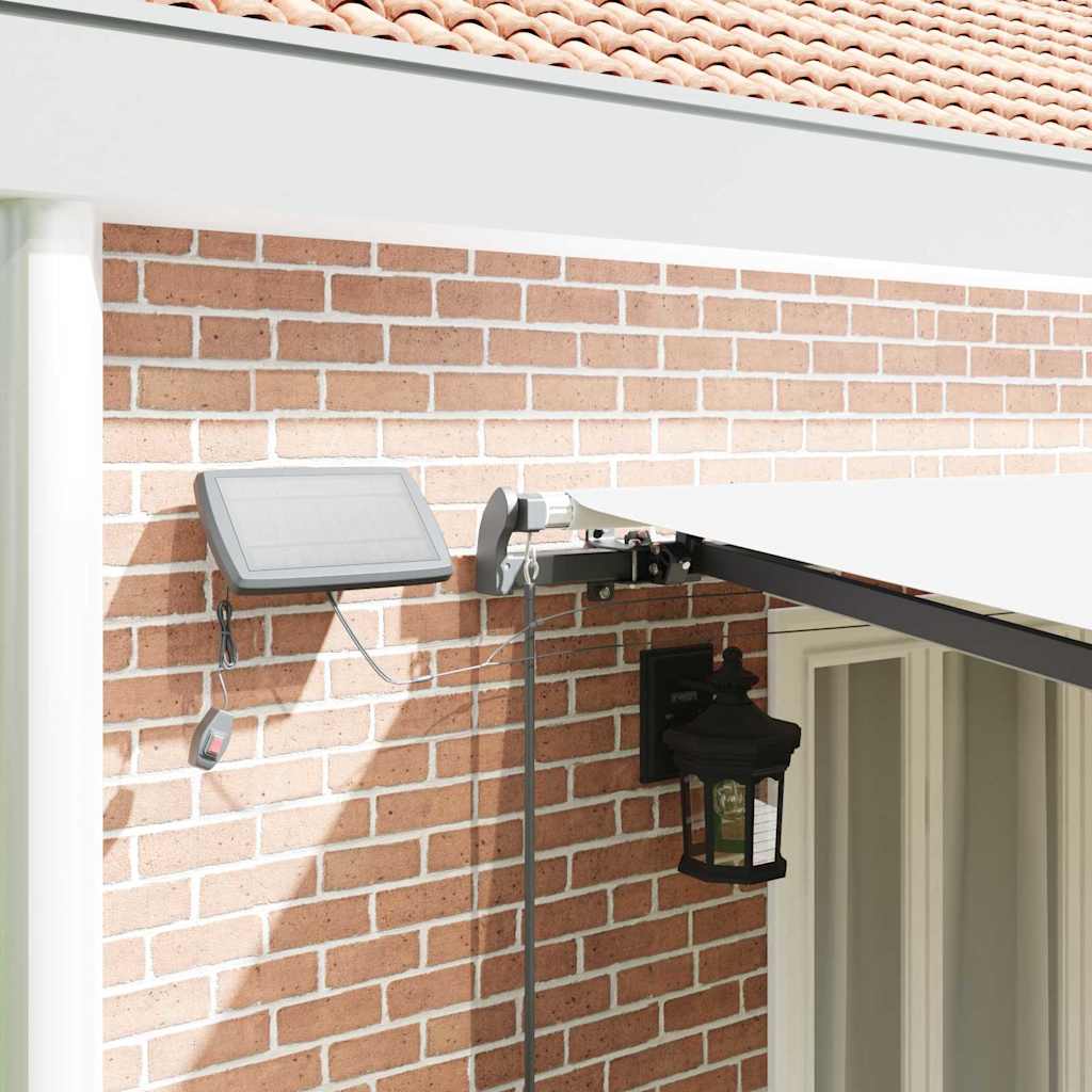 Retractable Awning Manual White 600 x 300 cm Fabric
