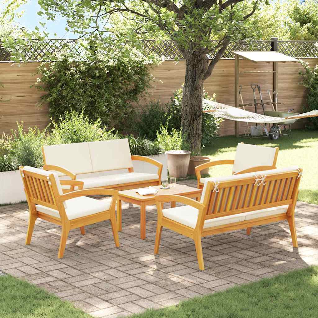 Bistro Set Brown 75 x 45 x 38cm Solid Acacia wood