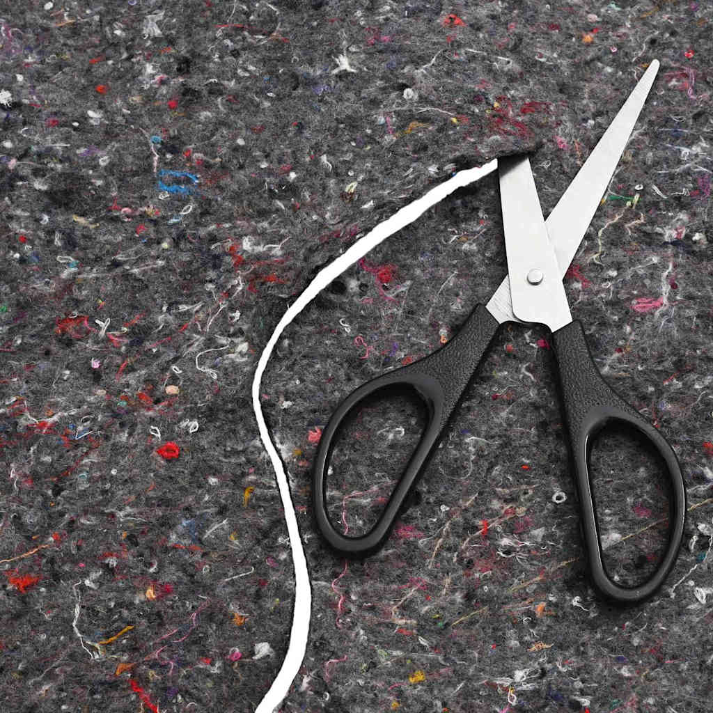 Pond Fleece Folding Grey 1 x 10 m Polyester and Cotton