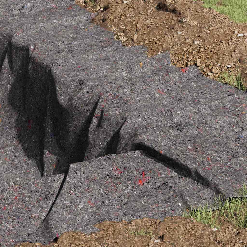 Pond Fleece Folding Grey 1 x 50 m Polyester and Cotton