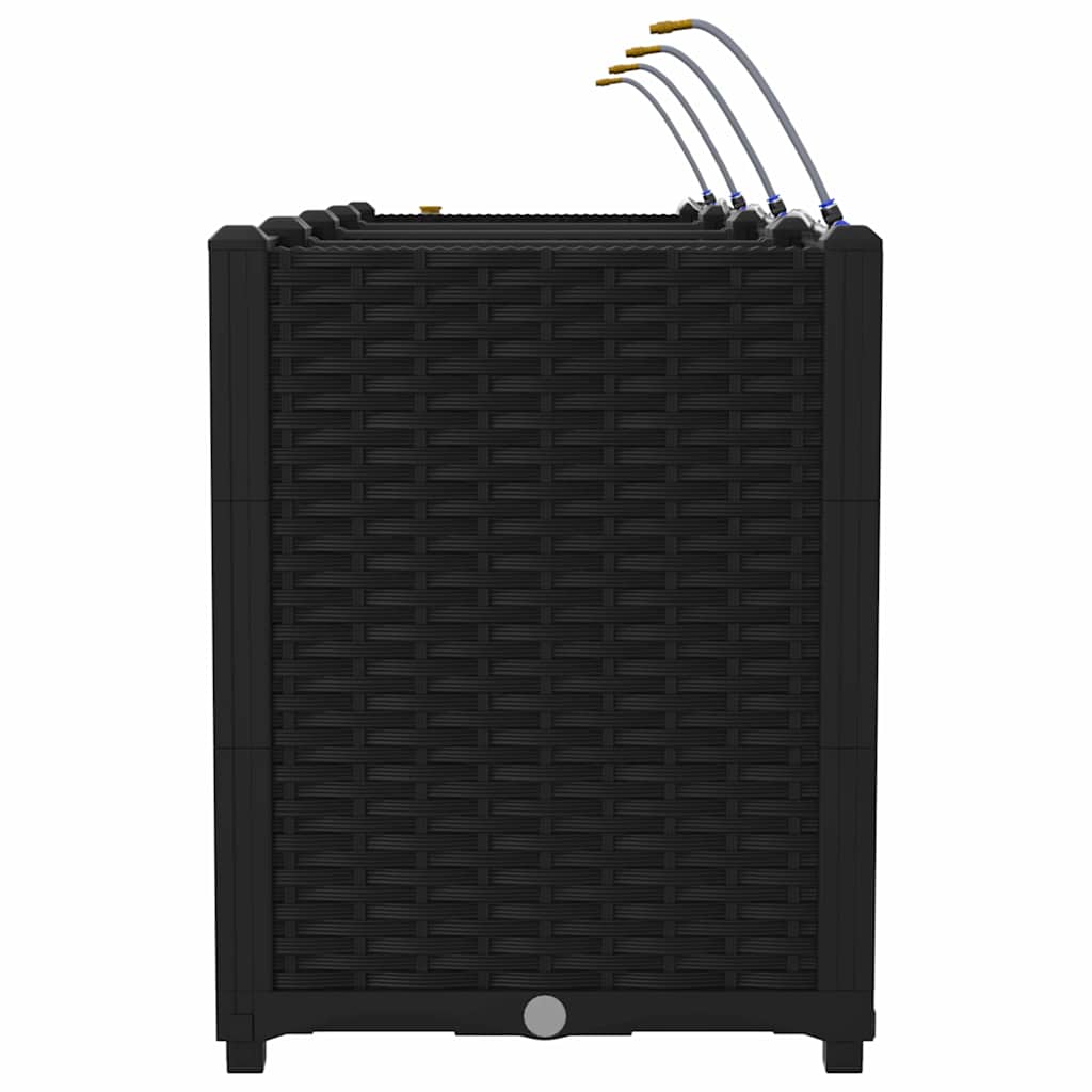 Garden Black 160 x 40 x 52 cm Steel