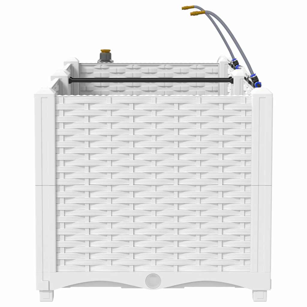 Garden White 80 x 40 x 37.5 cm Steel