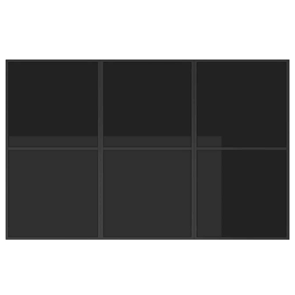 Garden Dining Set 11 pcs Black Steel