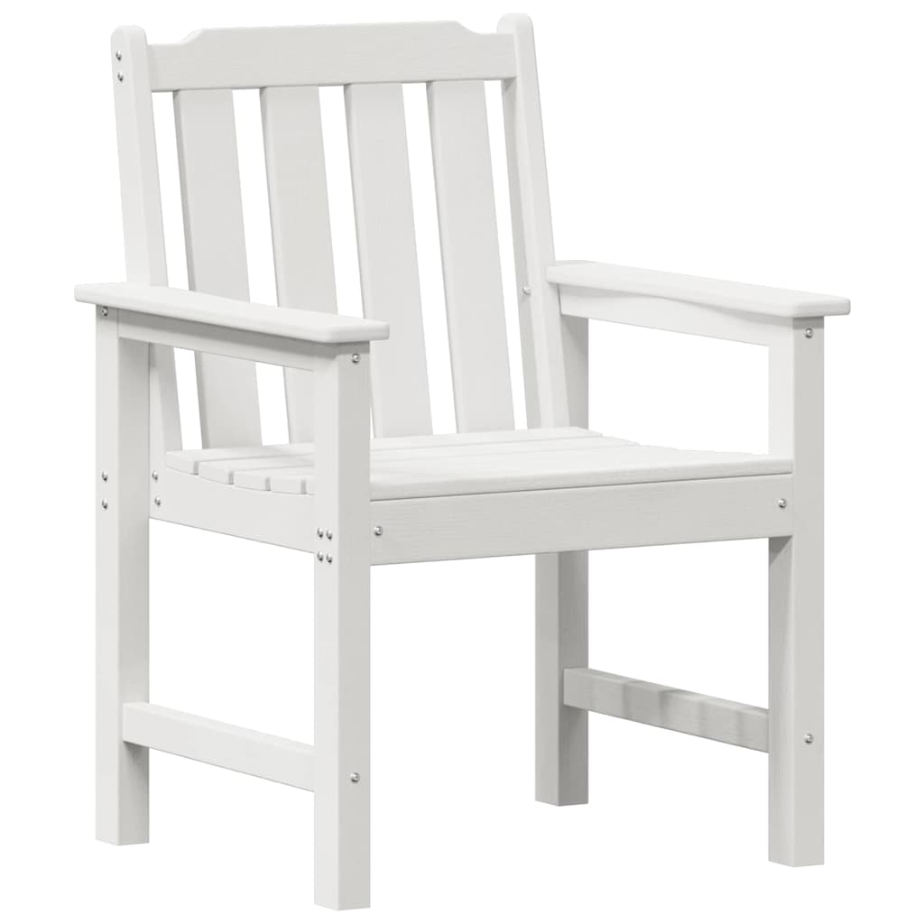 Garden Dining Chair 6 pcs White 65.5 x 55.5 x 88cm Plastic