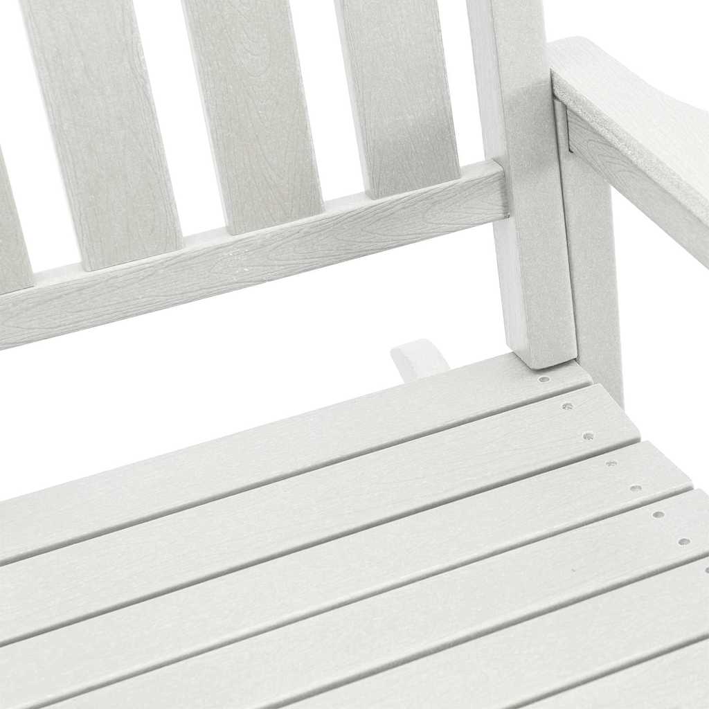 Garden Rocking Chair 2 pcs White 70 x 92 x 108cm Plastic