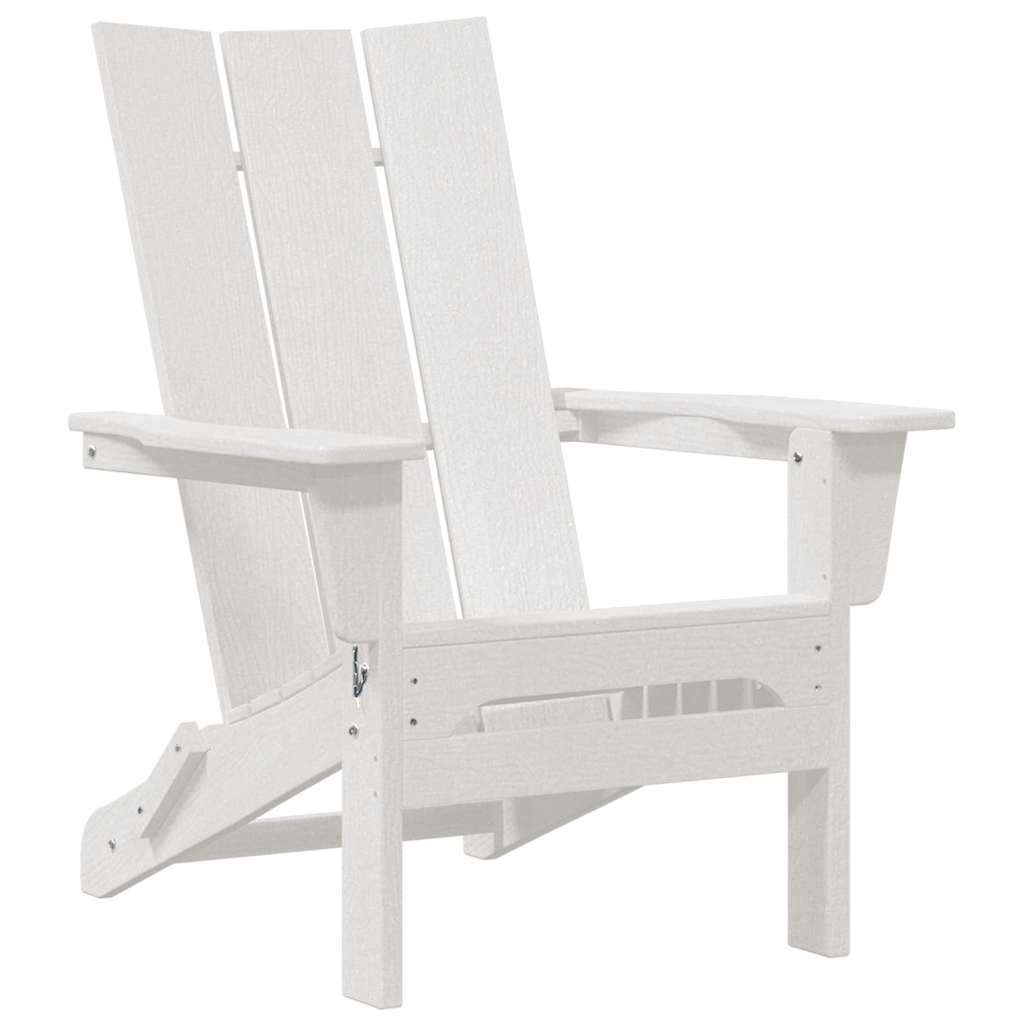 Garden Chair 2 pcs White 80.5 x 74.5 x 92 cm Polyethylene
