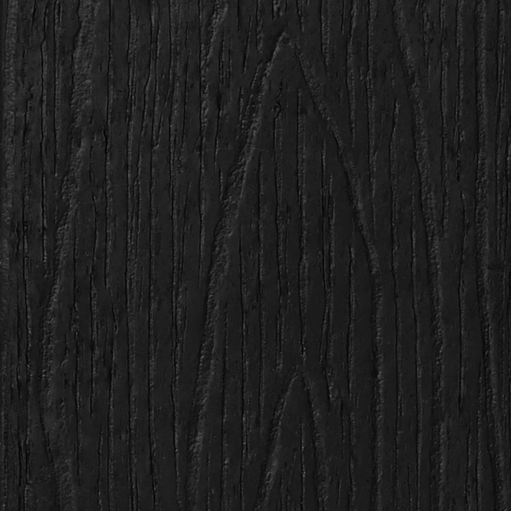 Adirondack Rocking Chairs 2 pcs Black HDPE