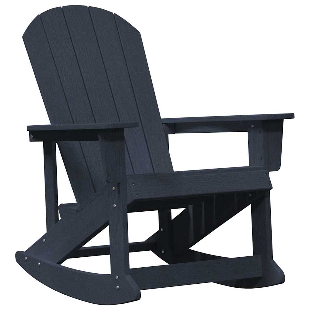 Garden Lounge Set Navy blue HDPE
