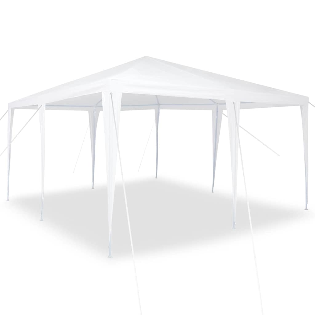 Party Tent White 400 x 400 x 266 cm Polyester and Steel