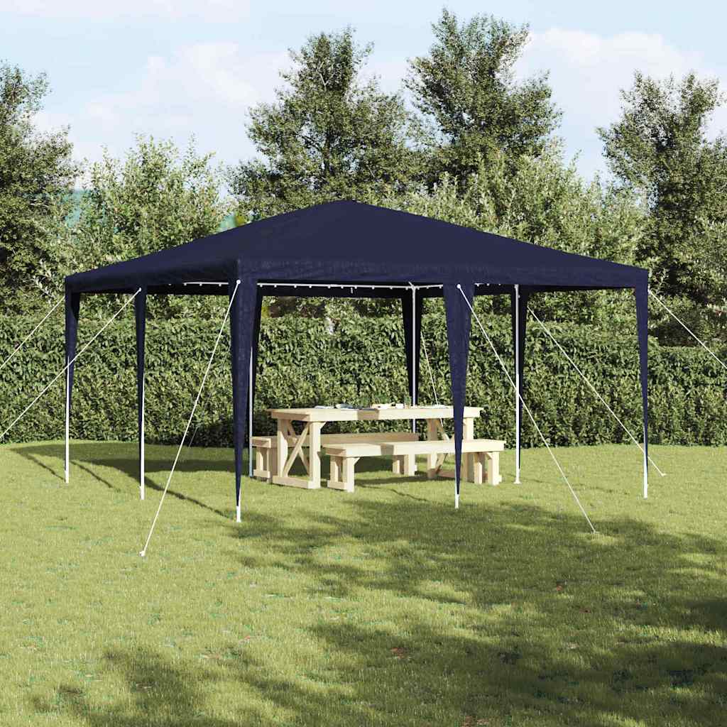 Party Tent Blue and White 400 x 400 x 266 cm