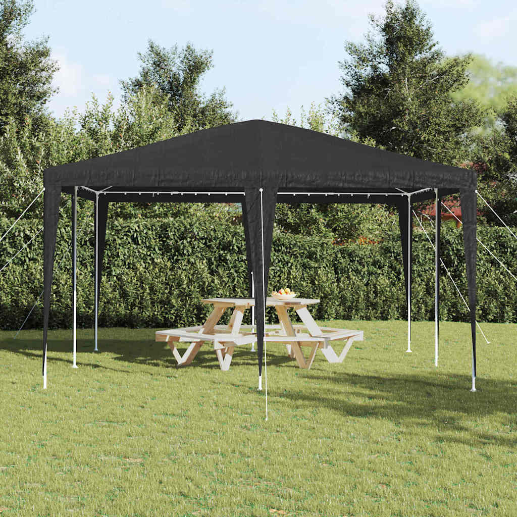 Party Tent Anthracite and White 400 x 400 x 266 cm