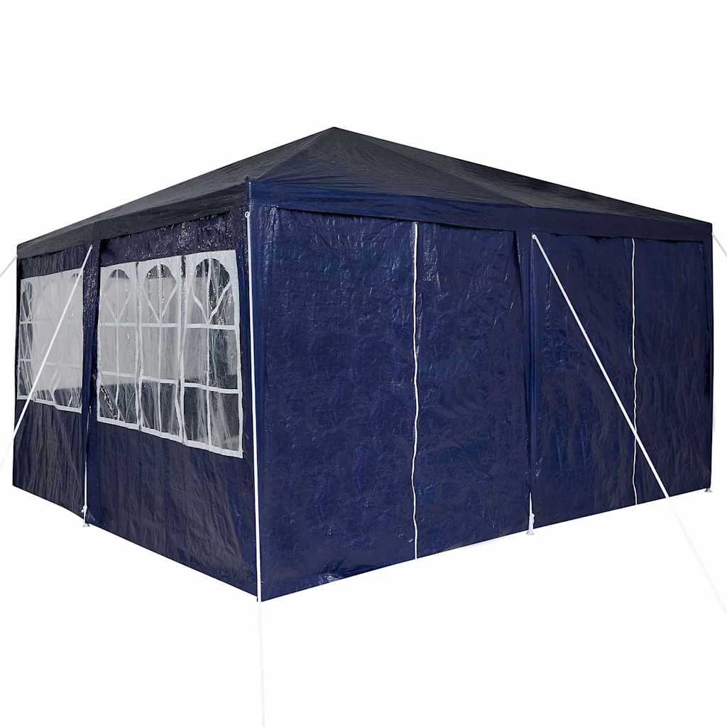 Party Tent Blue and White 400 x 400 x 266 cm