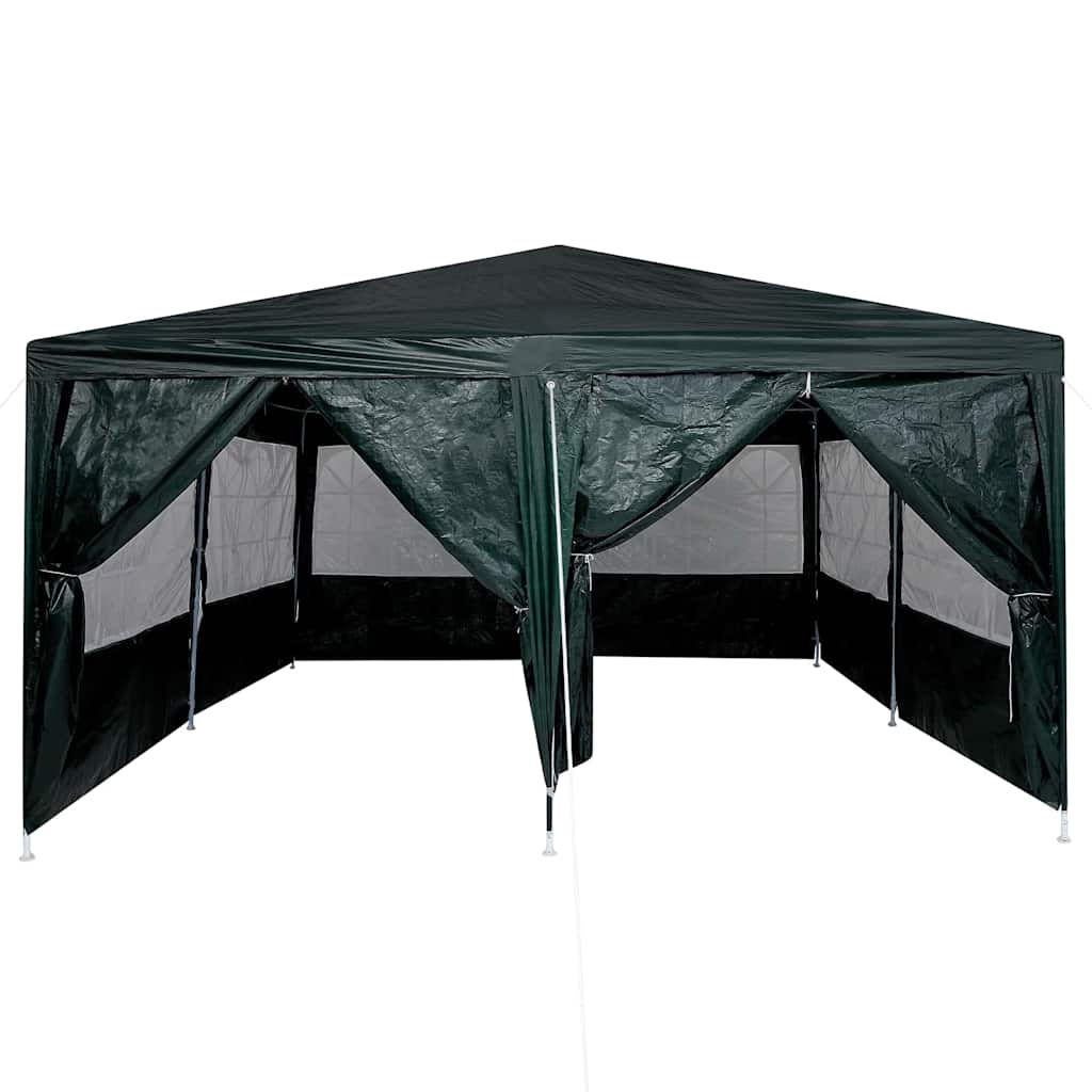 Party Tent Green and White 400 x 400 x 266 cm