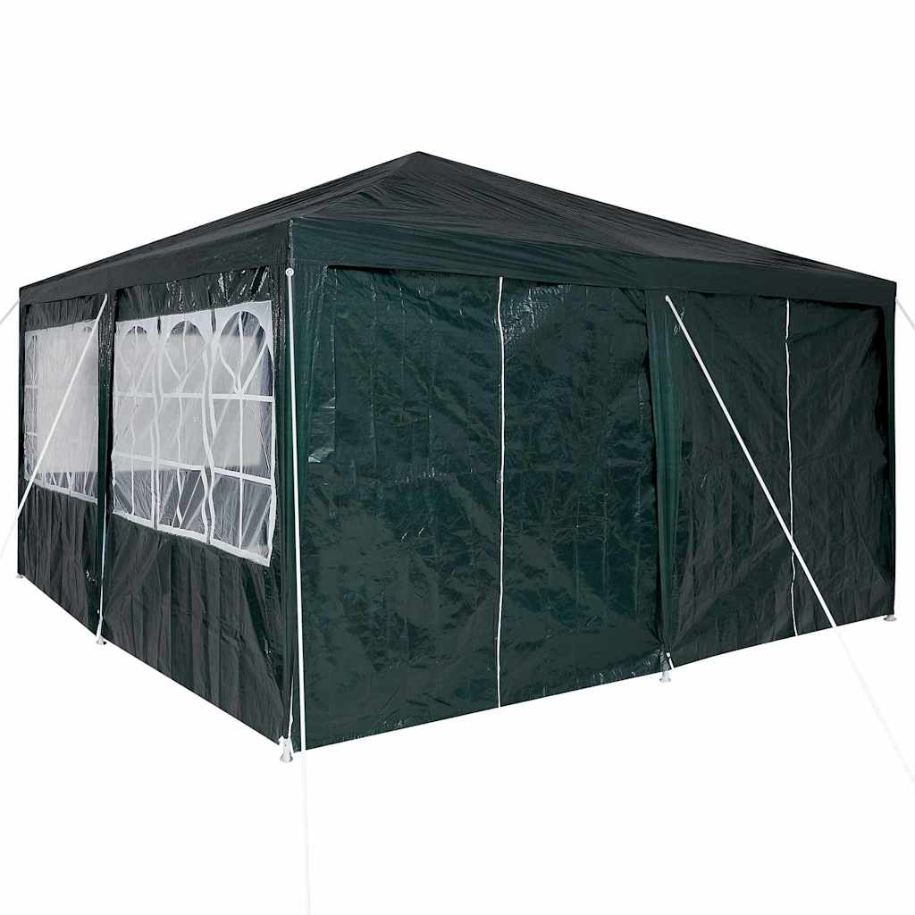 Party Tent Green and White 400 x 400 x 266 cm