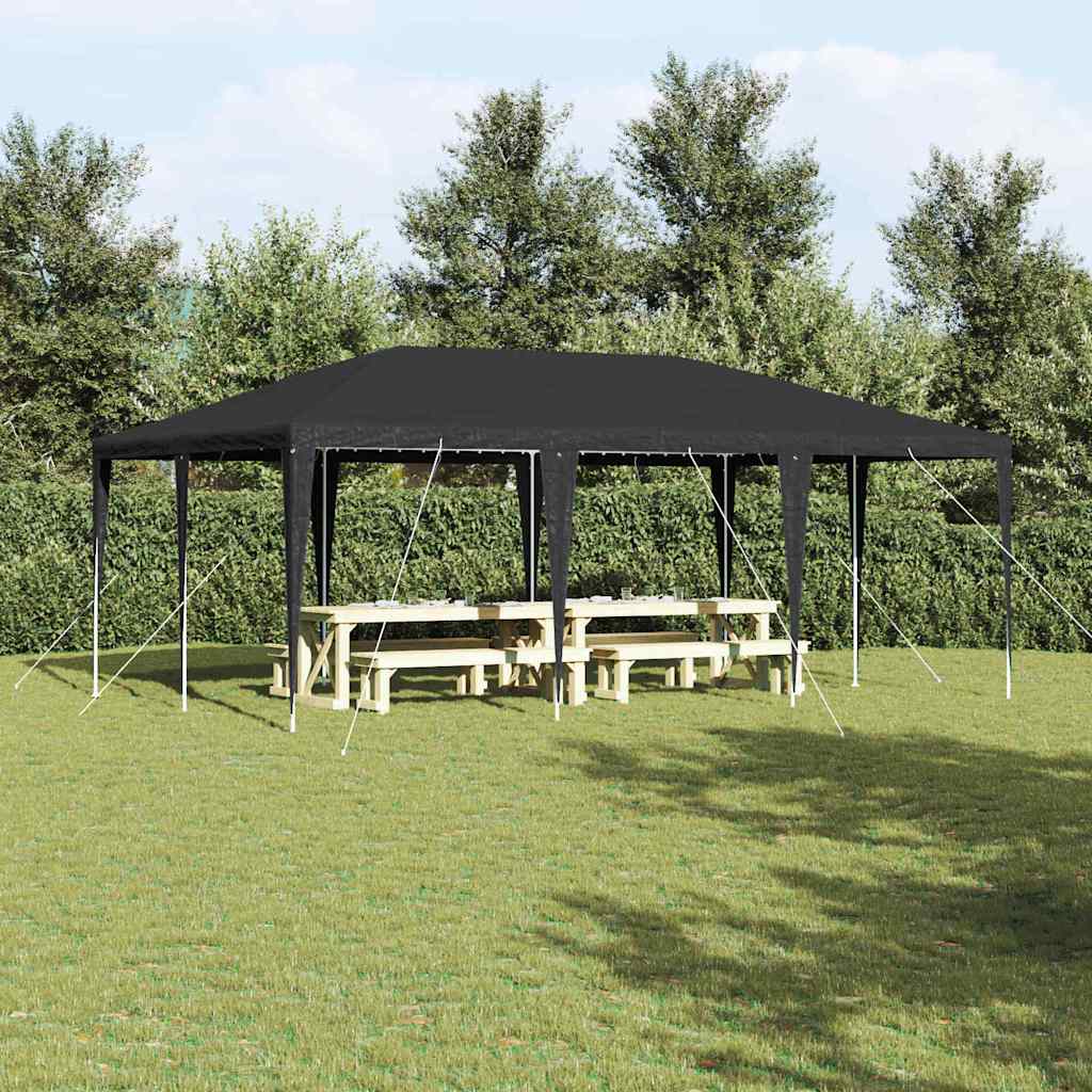 Party Tent Anthracite and White 600 x 400 x 266 cm