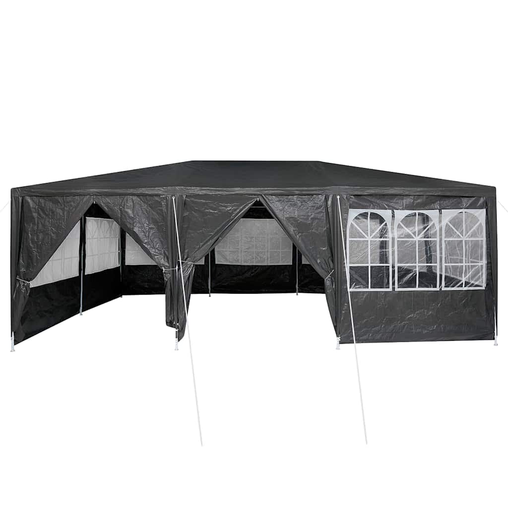 Party Tent Anthracite and White 600 x 400 x 266 cm