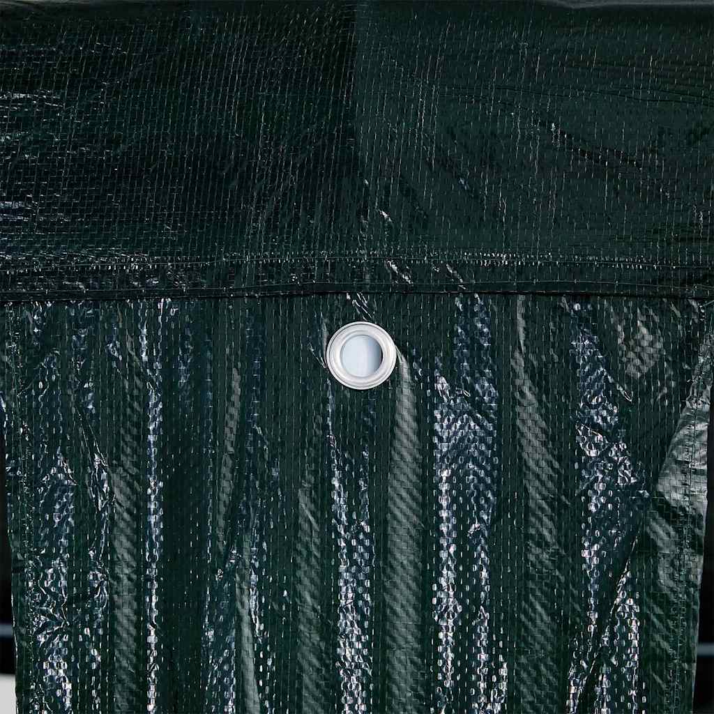 Party Tent Green and White 800 x 400 x 266 cm