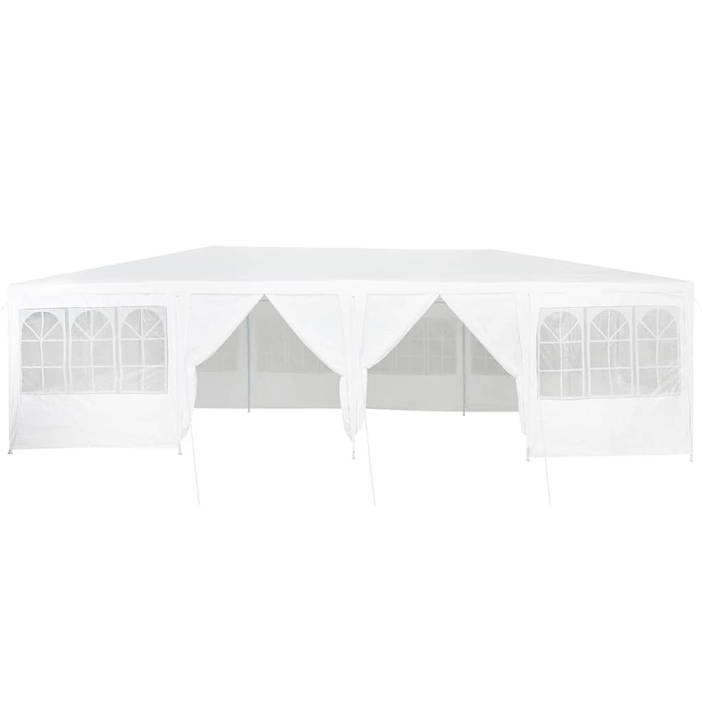 Party Tent White 800 x 400 x 266 cm Polyester and Steel