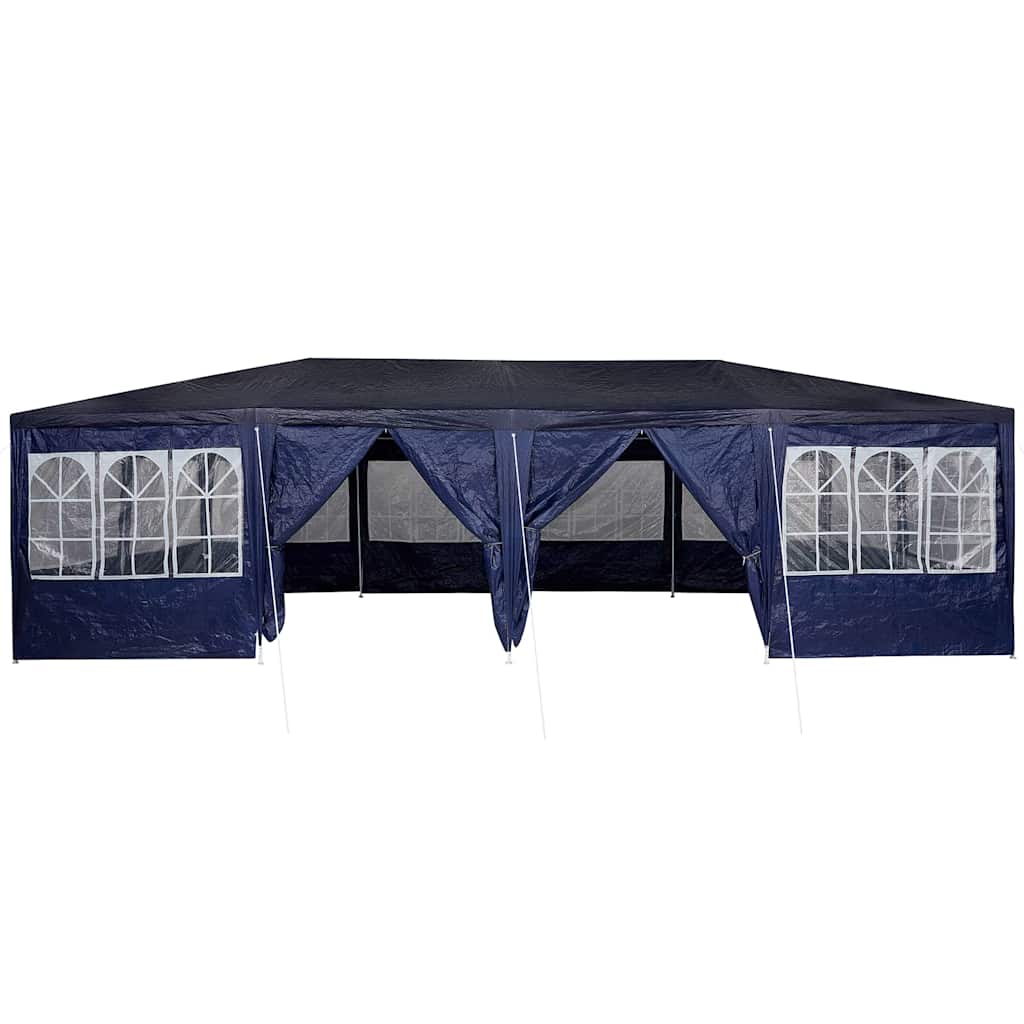 Party Tent Blue and White 800 x 400 x 266 cm