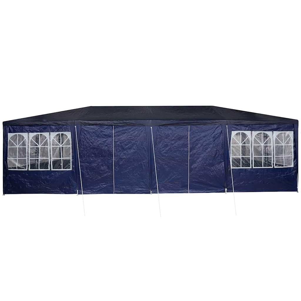 Party Tent Blue and White 800 x 400 x 266 cm