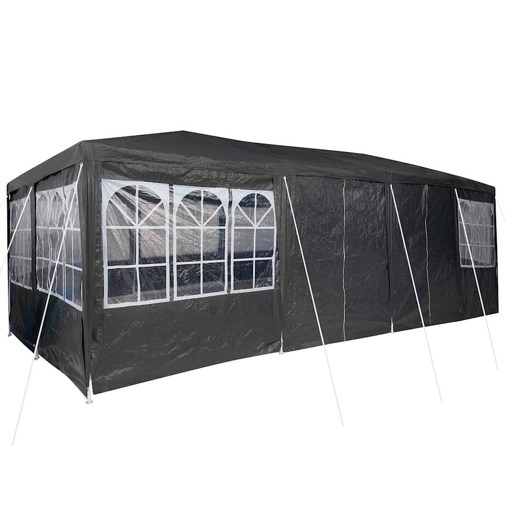 Party Tent Anthracite and White 800 x 400 x 266 cm