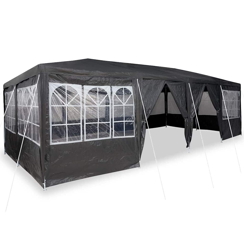 Party Tent Anthracite and White 800 x 400 x 266 cm