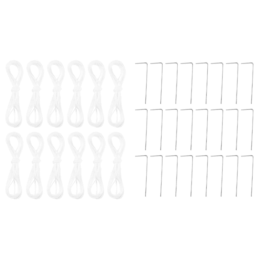 Party Tent Green and White 800 x 400 x 266 cm