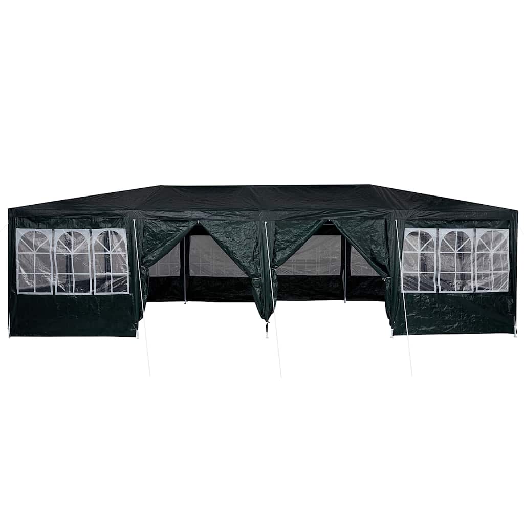 Party Tent Green and White 800 x 400 x 266 cm