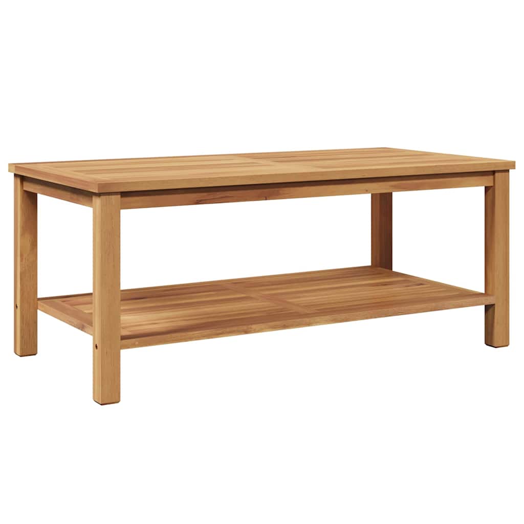 Coffee Table Brown 110 x 55 x 45 cm Solid teak wood