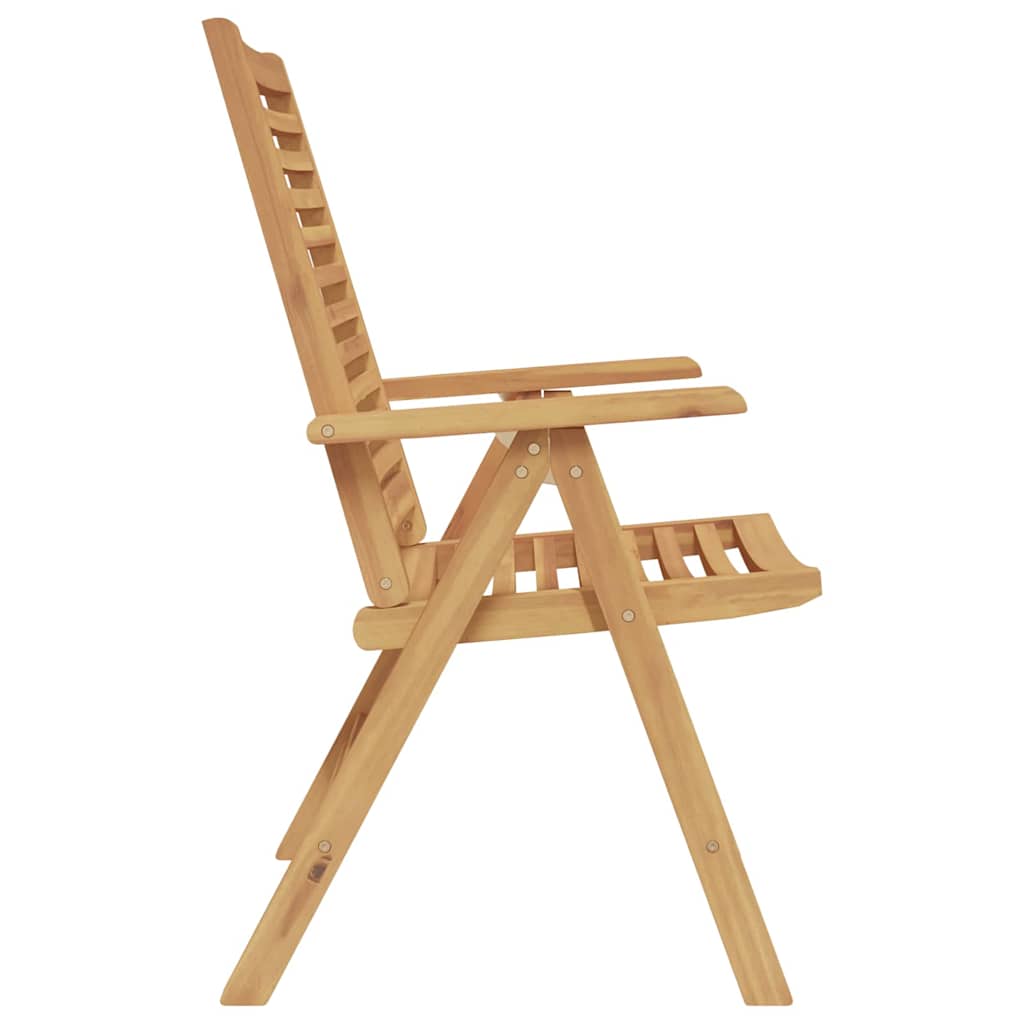 Garden Chairs 2 pcs Brown 52 x 64.5 x 108 cm Solid Acacia wood