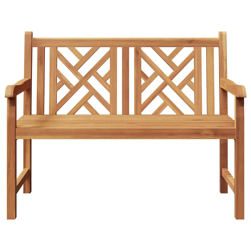 Garden Bench Brown 114 x 60 x 90 cm Solid teak wood