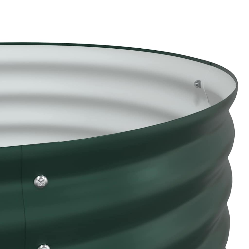 Garden Raised Bed Green 320 x 80 x 44 cm Steel