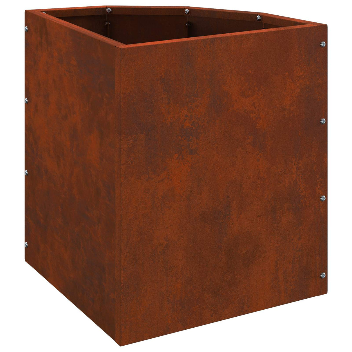 Corner Planter Rusty 30 x 30 x 35 cm Weathering steel