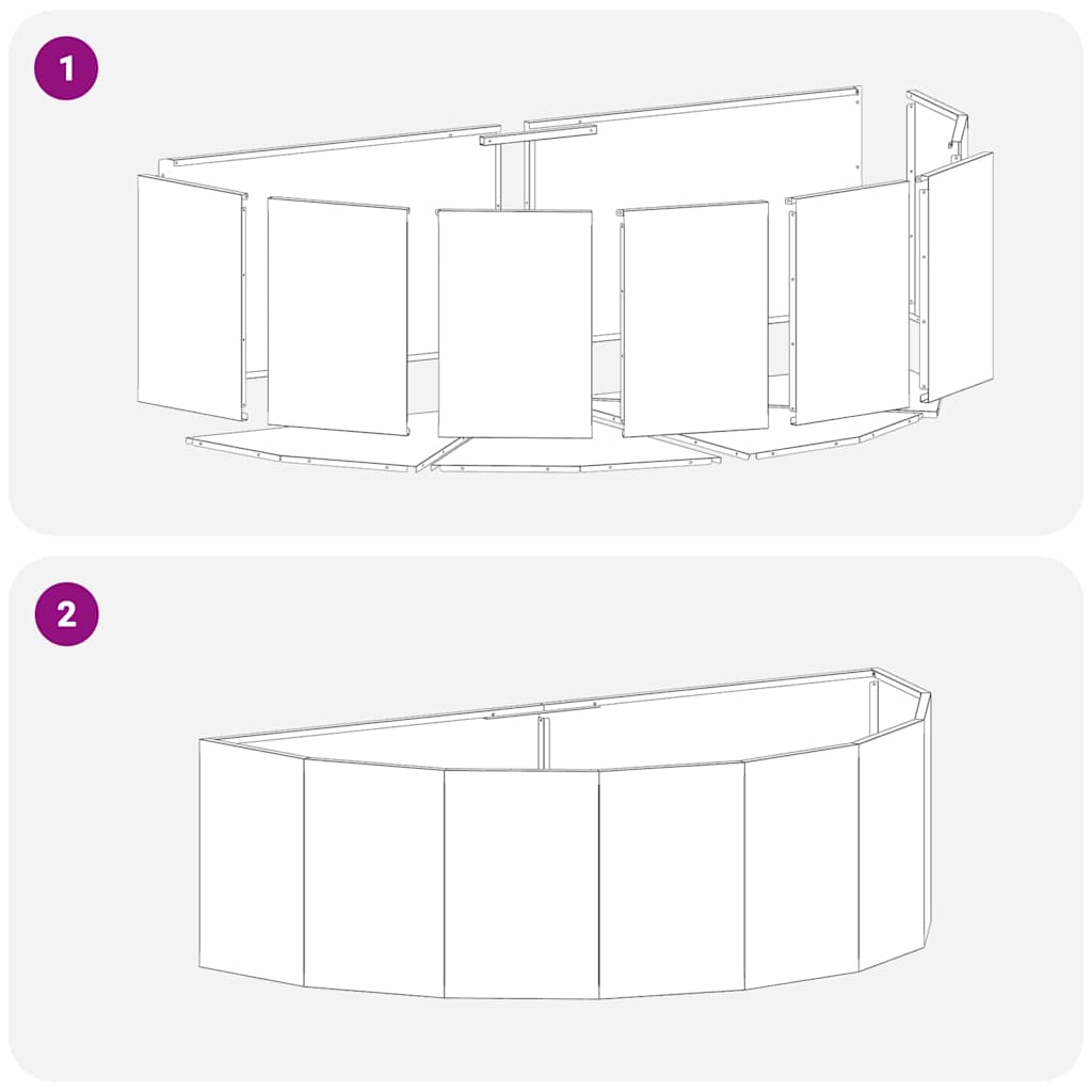 Planter Olive Green 120 x 60 x 35 cm Steel