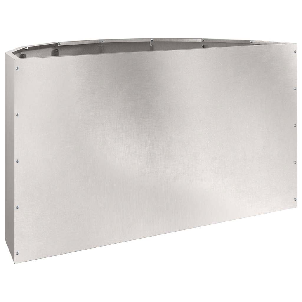 Planter Silver 90 x 45 x 50 cm Stainless Steel