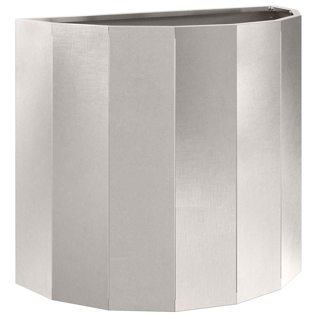 Planter Silver 60 x 30 x 50 cm Stainless Steel