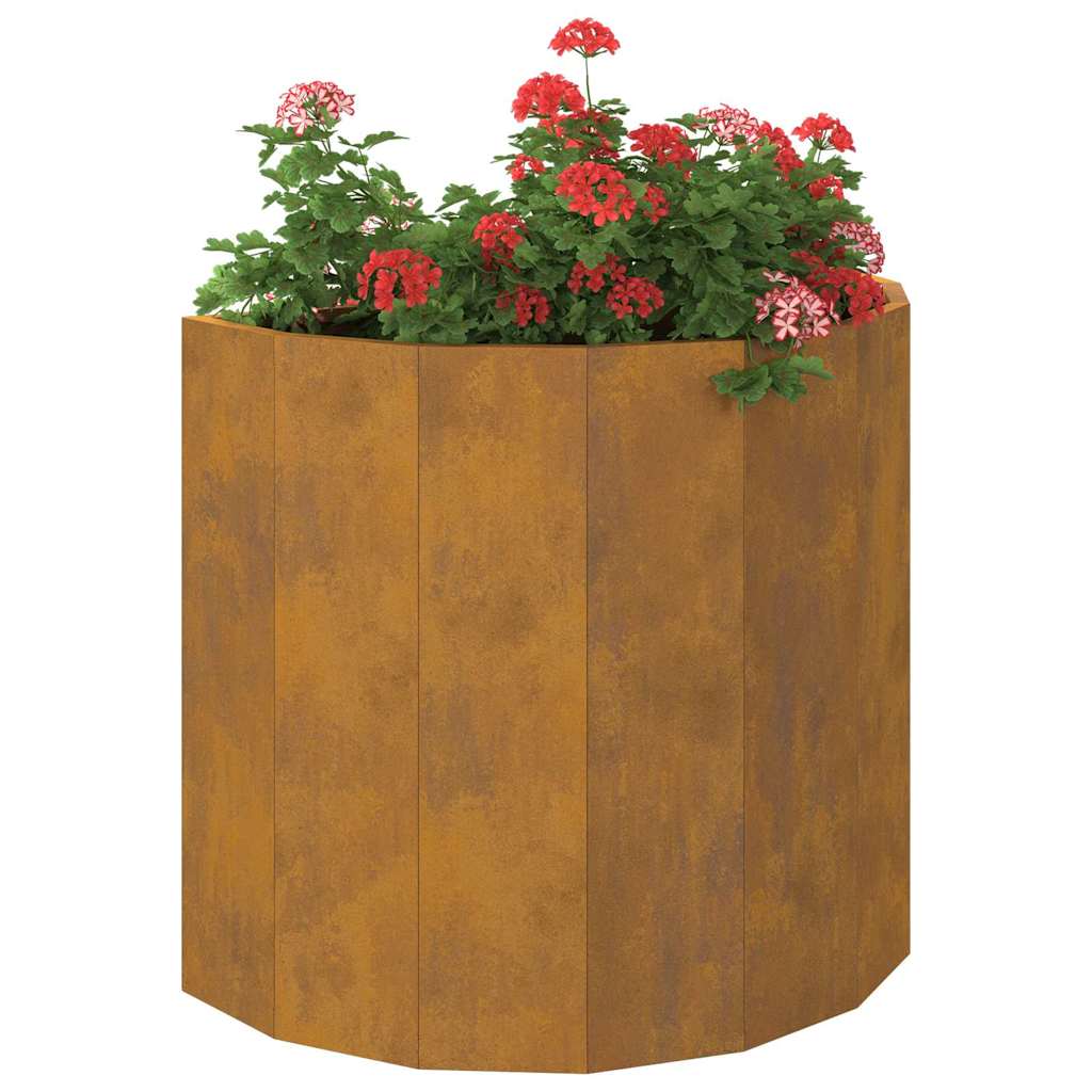 Planter Rusty 60 x 30 x 50 cm Weathering Steel