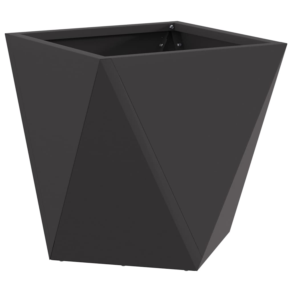 Planter Black 30 x 30 x 30 cm Steel