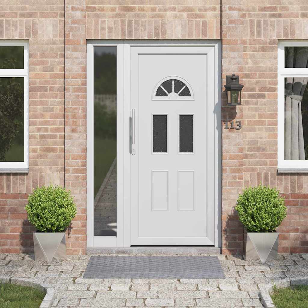 Planter 2 pcs Silver 30 x 30 x 30 cm Stainless Steel