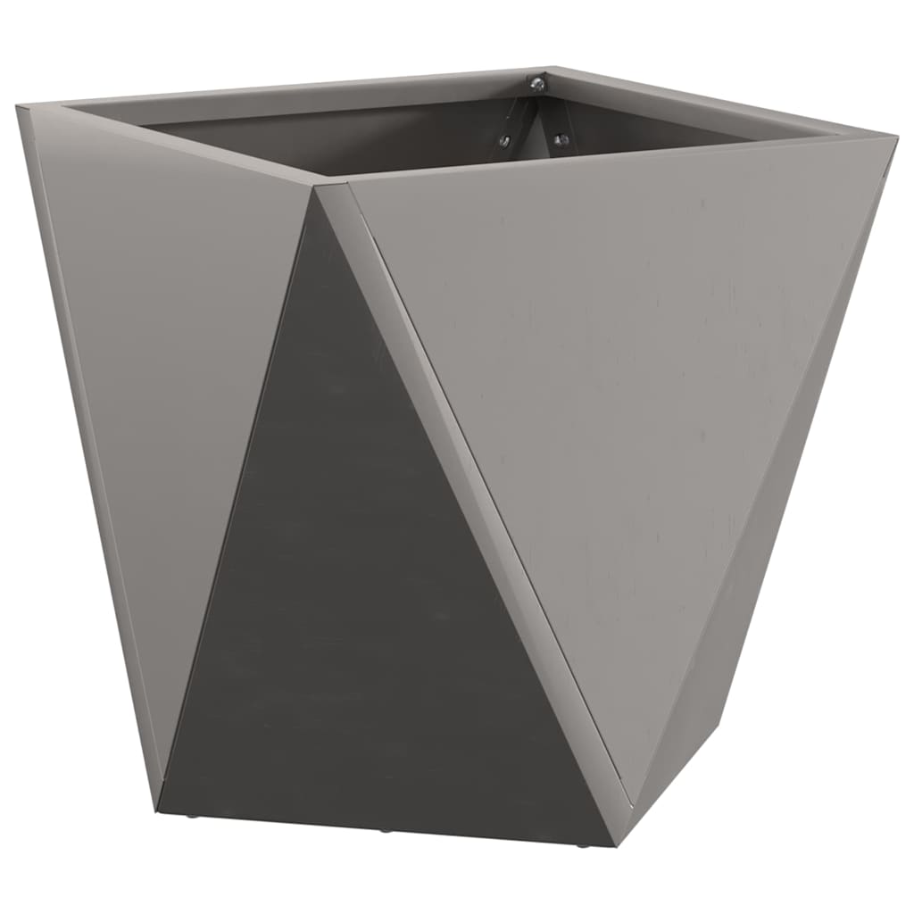 Planter 2 pcs Rusty 30 x 30 x 30 cm Weathering Steel