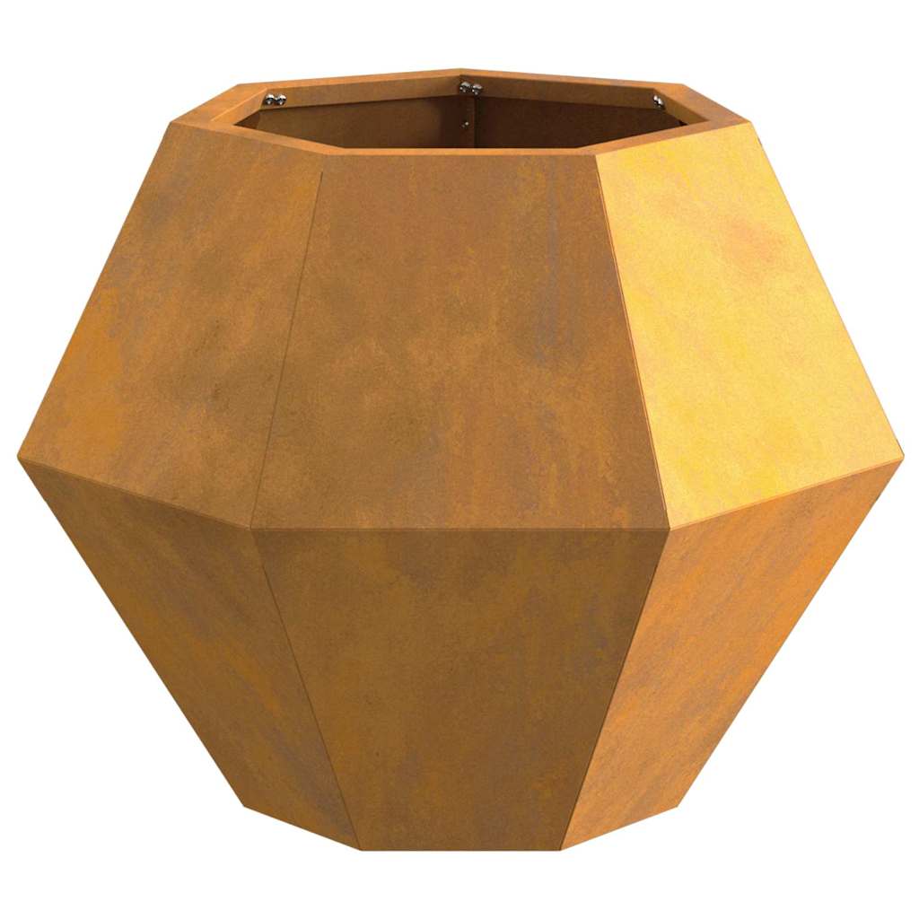 Planter Rusty 50 x 50 x 40 cm Weathering Steel