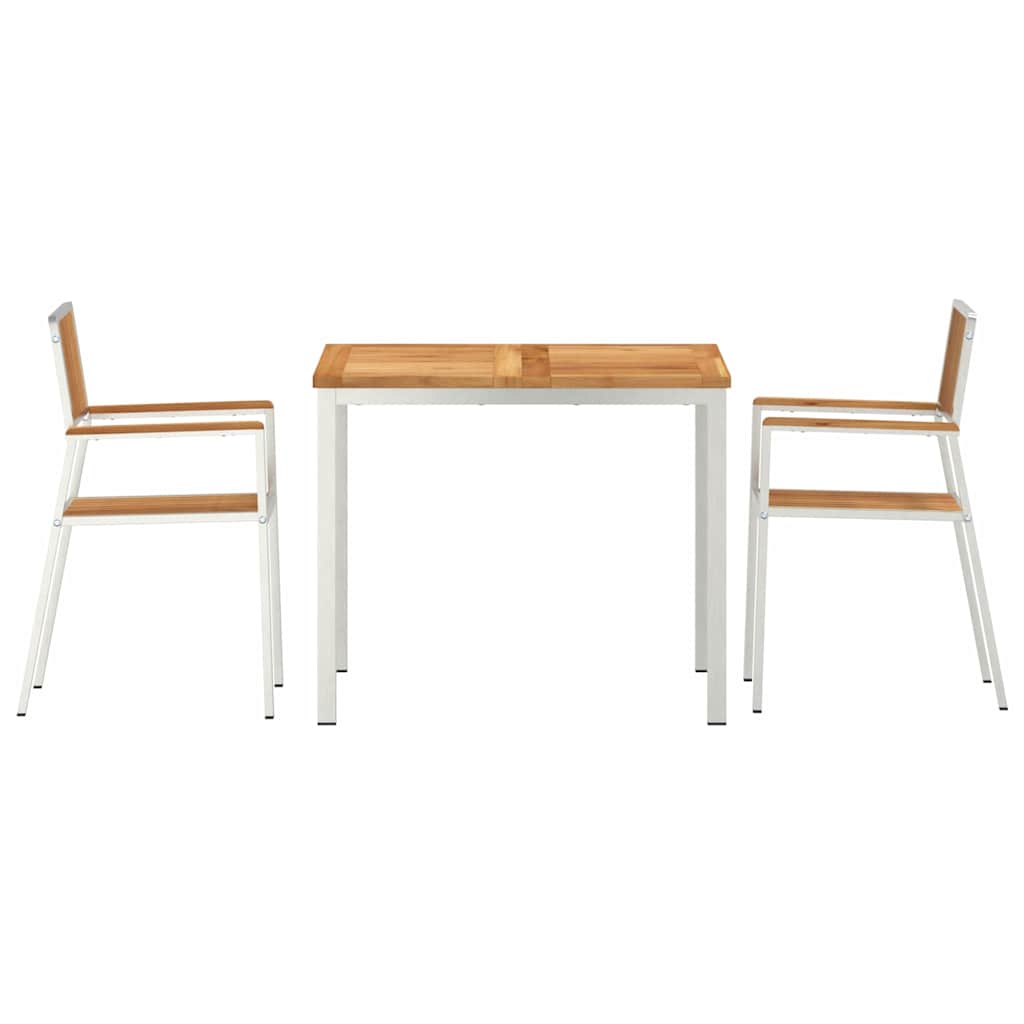 GardenDiningSet Brown SolidTeakwood