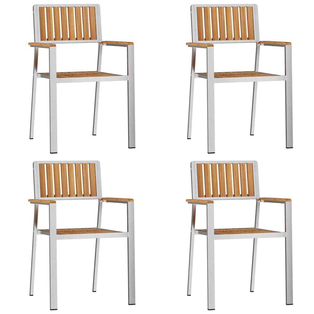 GardenDiningSet Brown SolidTeakwood