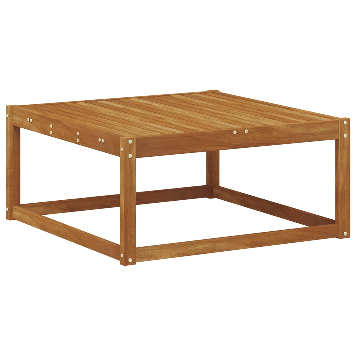 Outdoor Sofa Set 3 Piece Natural Solid Acacia Wood