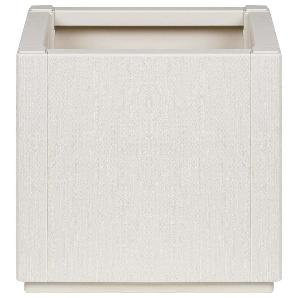 Garden Planter White 36 x 36 x 35 cm Polypropylene